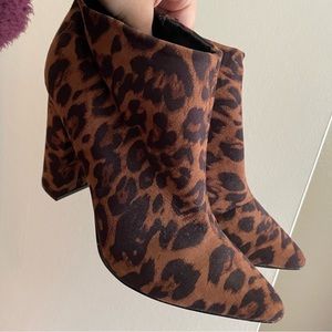 EUC Leopard Booties🐾